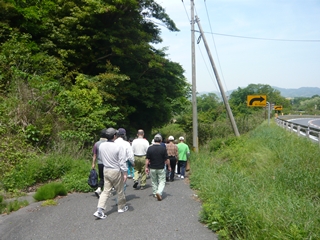 物見山への旧道１